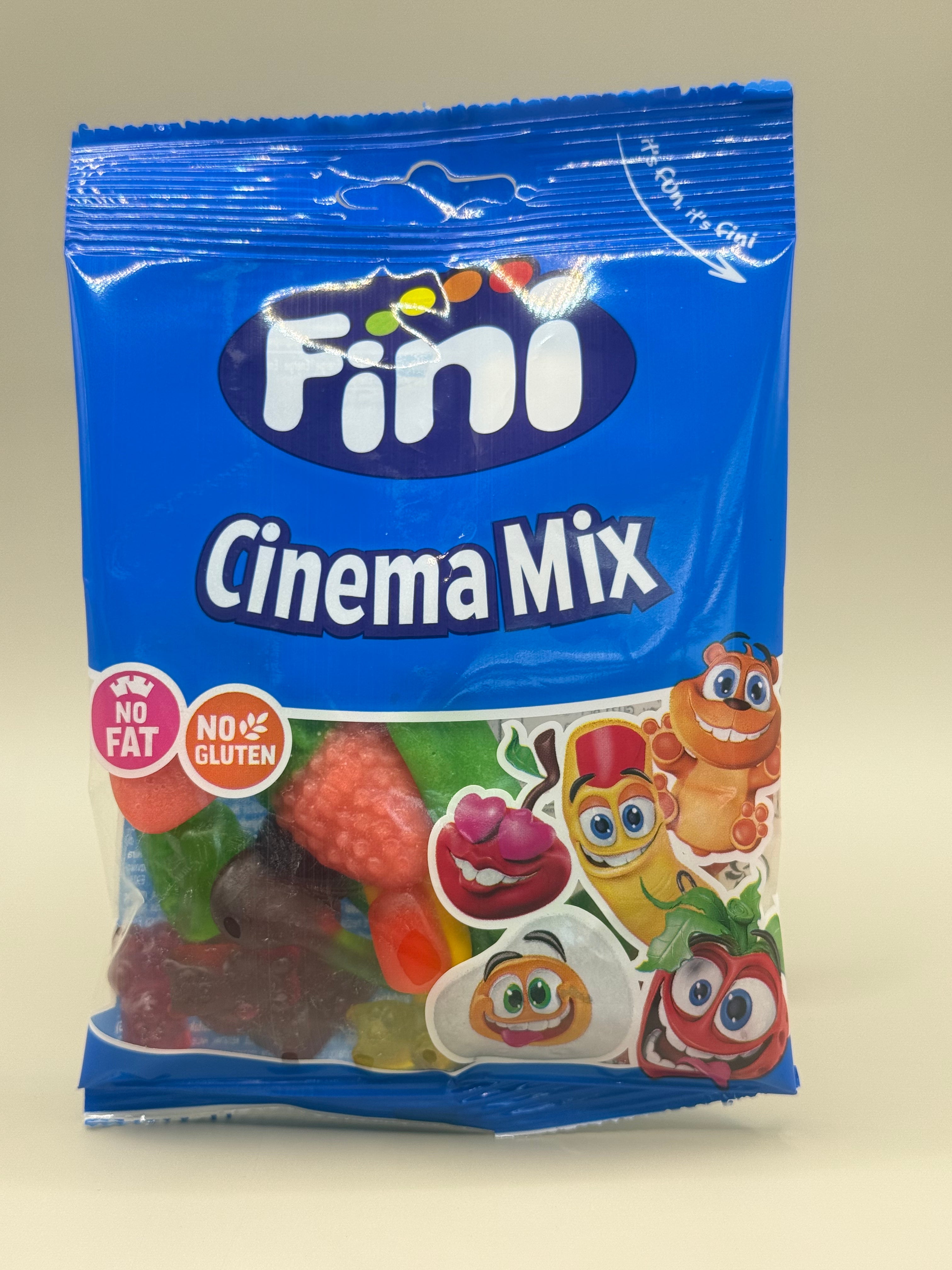 Fini Cinema Mix Fruit Gummy Sweets Packs 12x75g Perfect Kids Gift&Adults&Parties