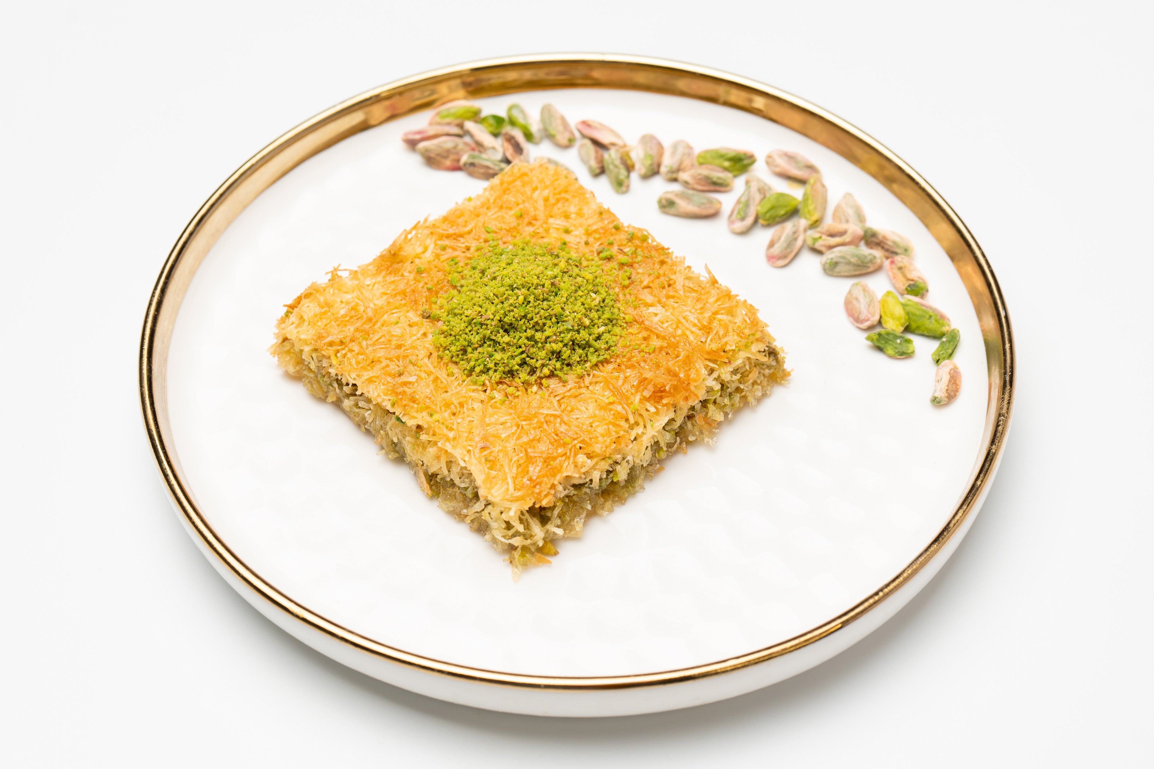 Square Kadayif with Pistachio