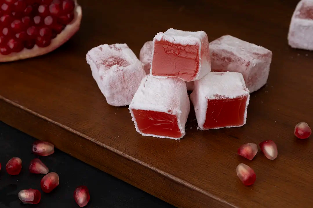 SweetBizz Pomegranate Flavoured Turkish Delight 300g