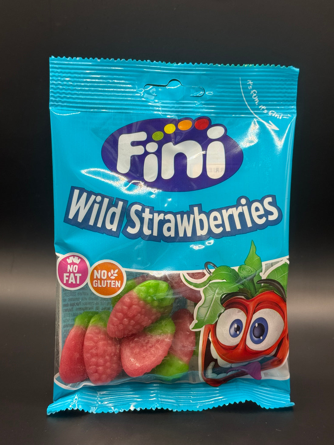Fini Halal Wild Strawberries Jelly 12x75gr PArties &amp; Adults &amp; Children
